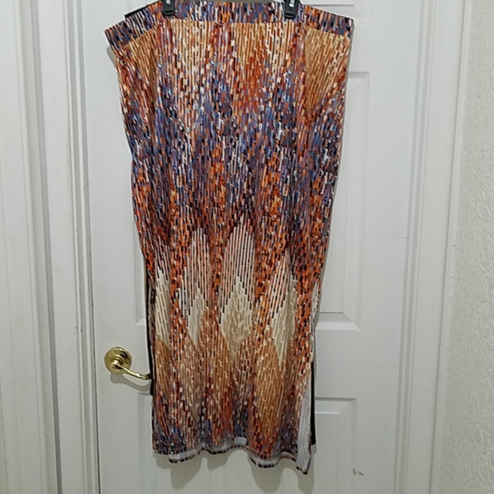 Multi colored skirt